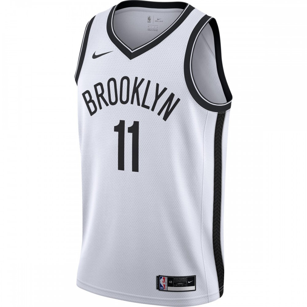 Kyrie Irving Brooklyn Nets 2020/21 Swingman Jersey - White - Association Edition-Pro Kit Vault | Brand New 26/27 Sports Jerseys